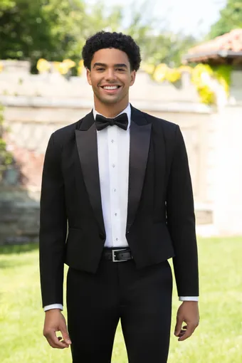 Larr Brio Style #Metro Tux Mateo Shawl Waistcoat #0 default frontface vertical cropped thumbnail