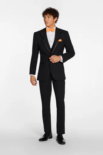 Larr Brio Style #Metro Tux Simon Black Notch #2 frontface vertical thumbnail