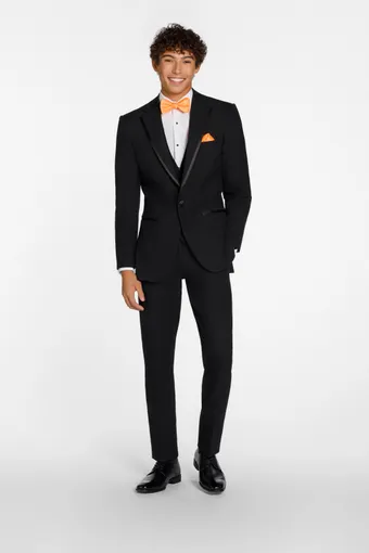 Larr Brio Style #Metro Tux Simon Black Notch #5 frontface vertical thumbnail