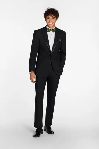 Larr Brio Style #Metro Tux Simon Black Notch #7 frontface vertical thumbnail