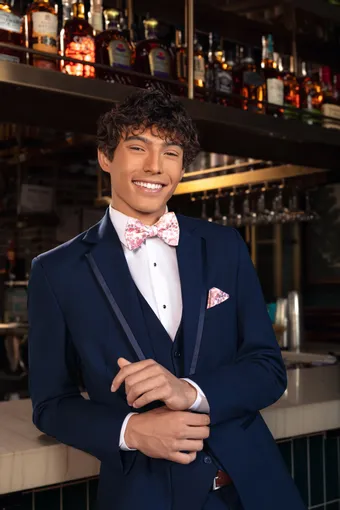 Larr Brio Style #Metro Tux Simon True Navy Notch #0 default frontface vertical cropped thumbnail