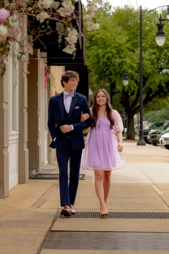 Larr Brio Style #Metro Tux True Navy 2B Notch #0 default frontface vertical thumbnail