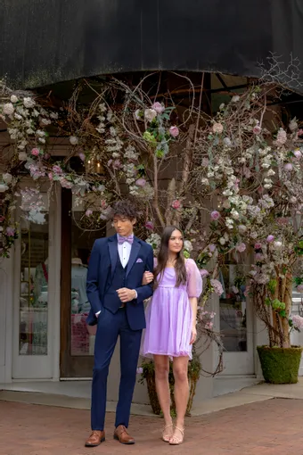 Larr Brio Style #Metro Tux True Navy 2B Notch #3 frontface vertical thumbnail