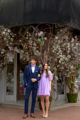 Larr Brio Style #Metro Tux True Navy 2B Notch #4 frontface vertical thumbnail