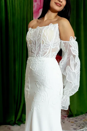 Starr Bridal Juniper #0 default frontface vertical thumbnail