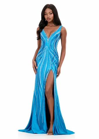 Ashley Lauren 12253 #9 Ocean vertical thumbnail