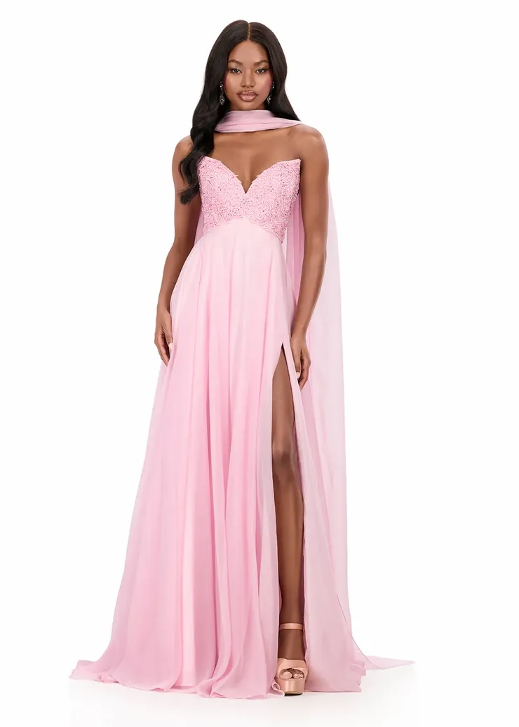 Ashley Lauren Style #12258 #1 Ice Pink vertical picture