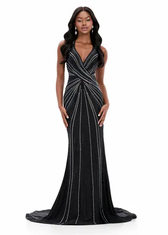 Ashley Lauren Style #12327 #3 Black vertical thumbnail