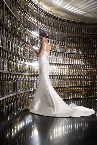 Monte Durham for Elissar Bridal Florentine #3 backface vertical thumbnail