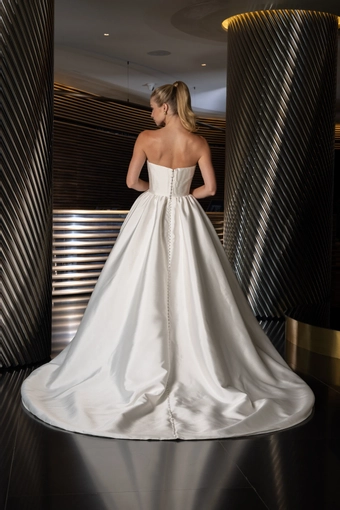 Monte Durham for Elissar Bridal Isabelle #3 backface vertical thumbnail