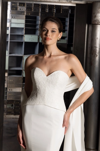 Monte Durham for Elissar Bridal Jolene #5 frontface vertical cropped thumbnail