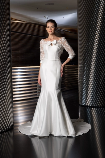 Monte Durham for Elissar Bridal Lourdes #1 frontface vertical thumbnail