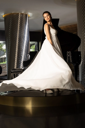 Monte Durham for Elissar Bridal Odette #2 vertical thumbnail