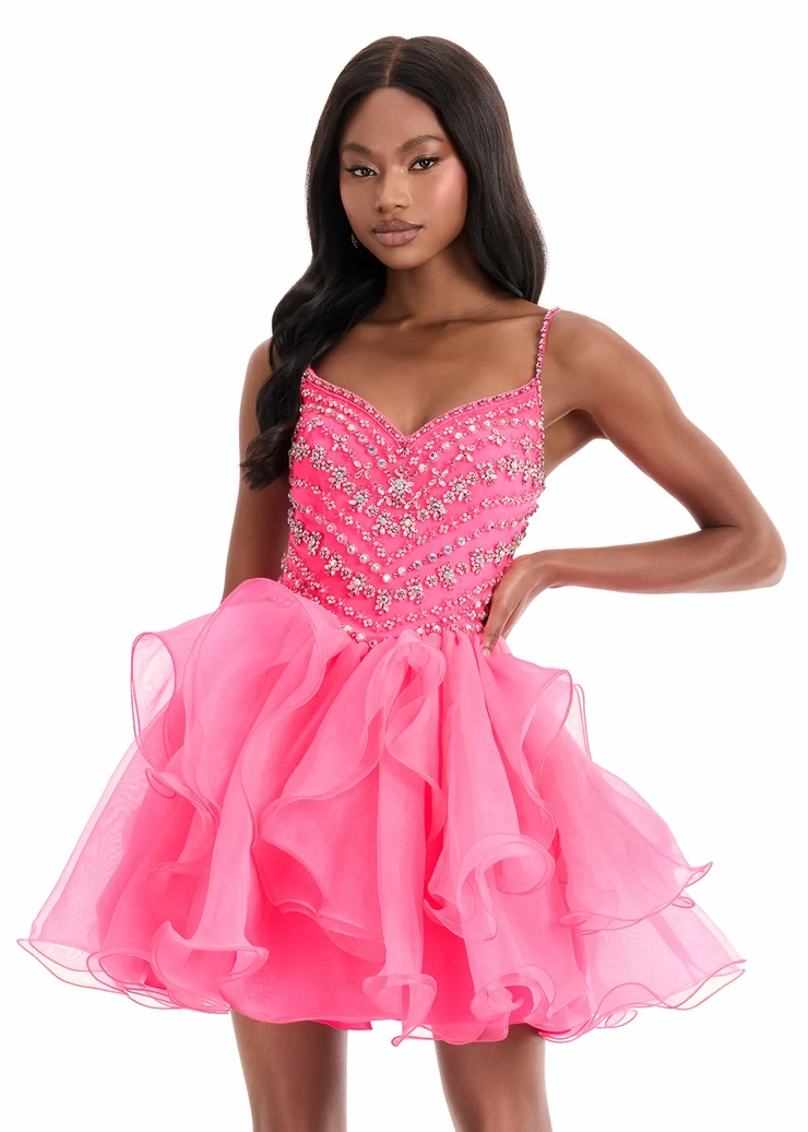 flirty homecoming dress 4964 - Ashley Lauren Rating:4.8|47