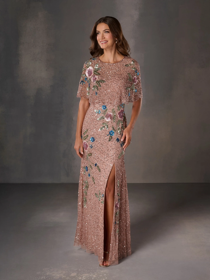 Adrianna Papell Platinum Style #40511 #1 frontface vertical picture