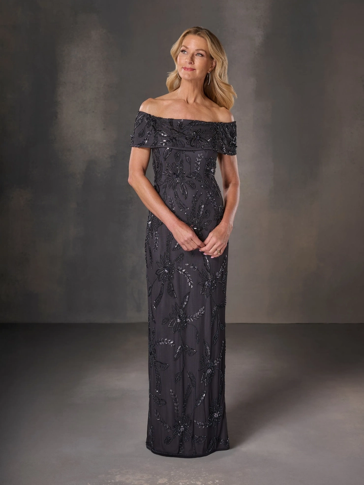 Adrianna Papell Platinum Style #40513 #1 frontface vertical picture