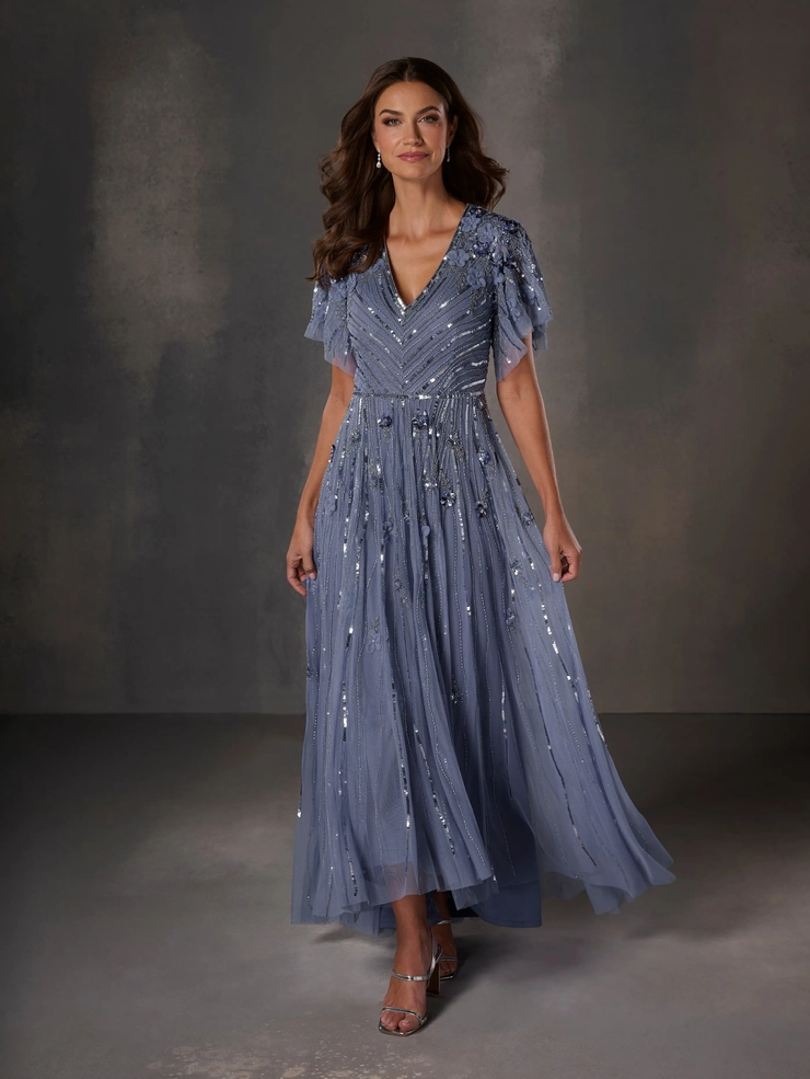 Adrianna Papell Platinum Style #40515 #1 frontface vertical picture