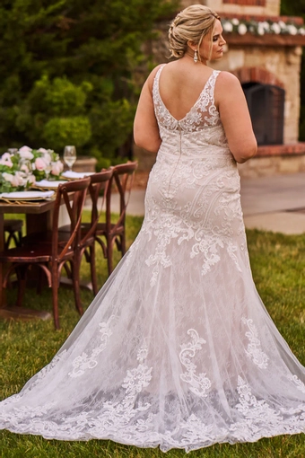 Michelle Bridal MB2503 #3 backface vertical thumbnail
