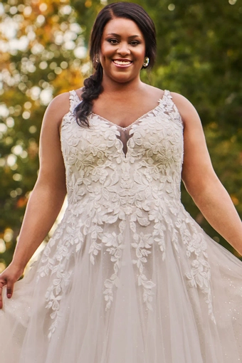 Michelle Bridal MB2509 #2 frontface vertical cropped thumbnail