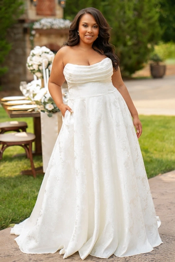 Michelle Bridal Style #MB2601 #0 default frontface vertical thumbnail