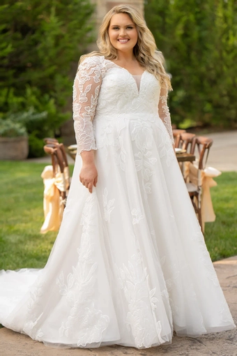 Michelle Bridal Style #MB2604 #1 frontface vertical thumbnail