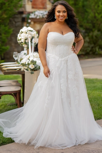 Michelle Bridal MB2605 #1 frontface vertical thumbnail