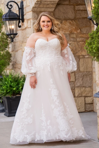 Michelle Bridal MB2618 #3 frontface vertical thumbnail