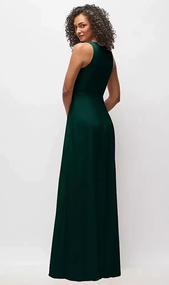 After Six 1549 Deep V-Neck Chiffon Maxi Dress #3 vertical thumbnail