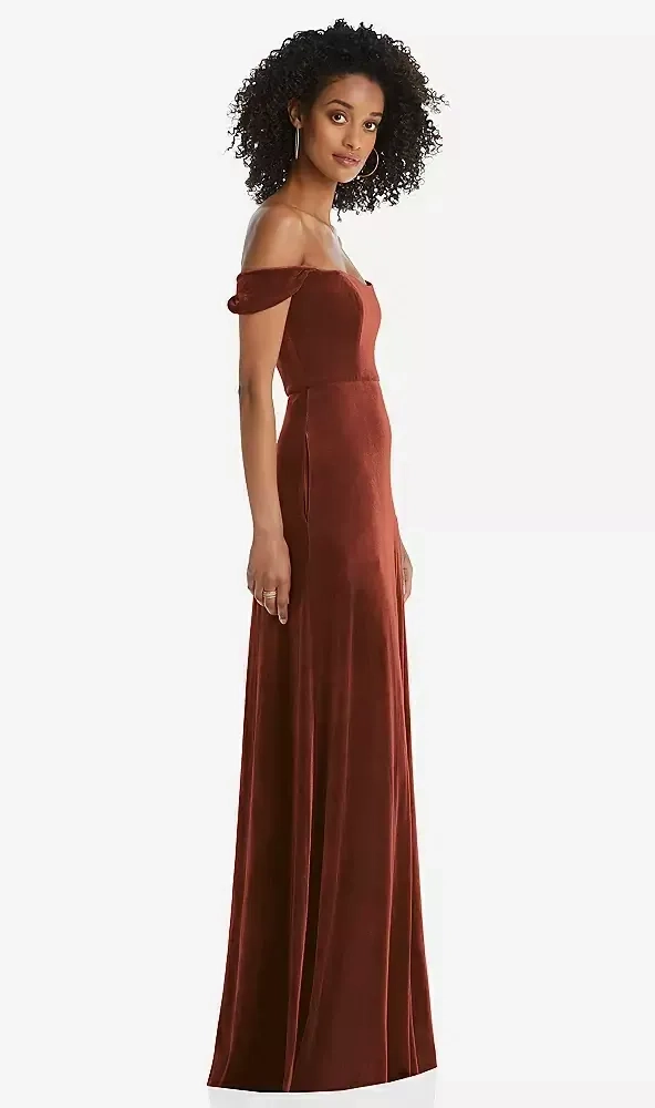 formal dresses. Formal Dress: 27774. Long, Off The Shoulder, Fit N Flare | Alyce Paris main image 1