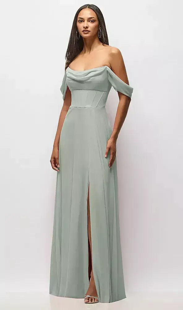 convertible dress off the shoulder Wedding Dress 2026 Long Satin Sleeveless Sheath Off-the-Shoulder Ivory