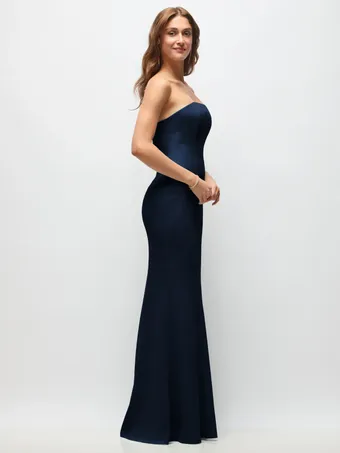 Thread TH144 Elegant Strapless Crepe Fit-and-Flare Gown #5 default backface vertical thumbnail