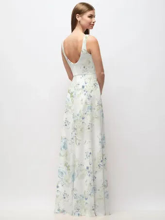 Thread TH154FP Lux Chiffon Floral Scoop Neck Maxi #2 default backface vertical thumbnail