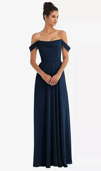 Thread TH065   Captivating Off-shoulder Sheath #4 frontface vertical thumbnail