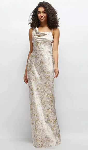 Thread TH130FP Luxe Floral Draped One-Shoulder Maxi #0 default frontface vertical thumbnail