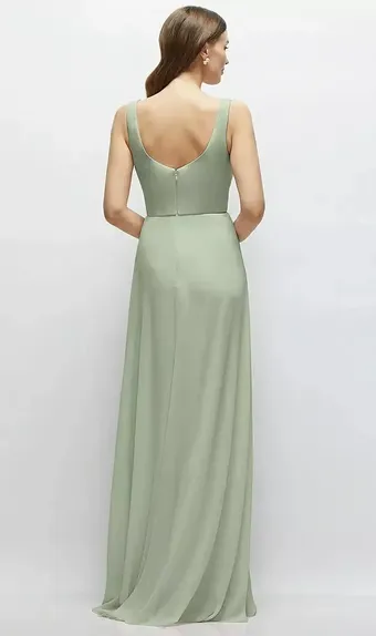 Thread TH134 Elegant Square Neck Chiffon Slit Maxi #2 default backface vertical thumbnail