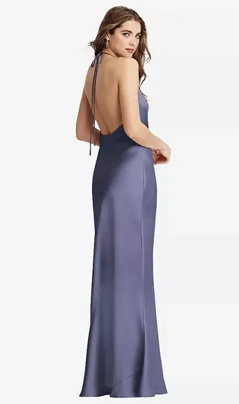 Lovely LB002 Cowl-Neck Convertible Maxi Slip Dress #2 default backface vertical thumbnail