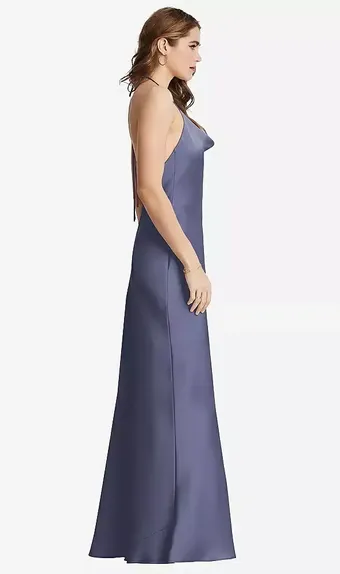 Lovely LB002 Cowl-Neck Convertible Maxi Slip Dress #1 vertical thumbnail