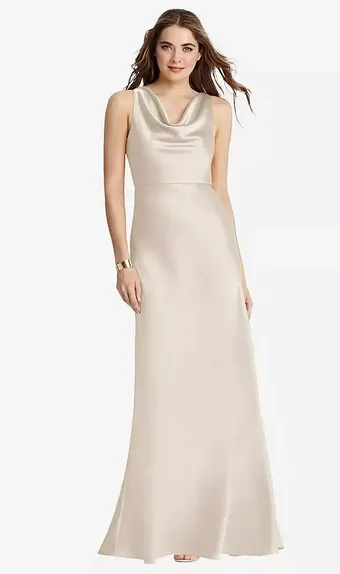 Lovely LB004 Cowl-Neck Maxi Tank Dress #0 default frontface vertical thumbnail