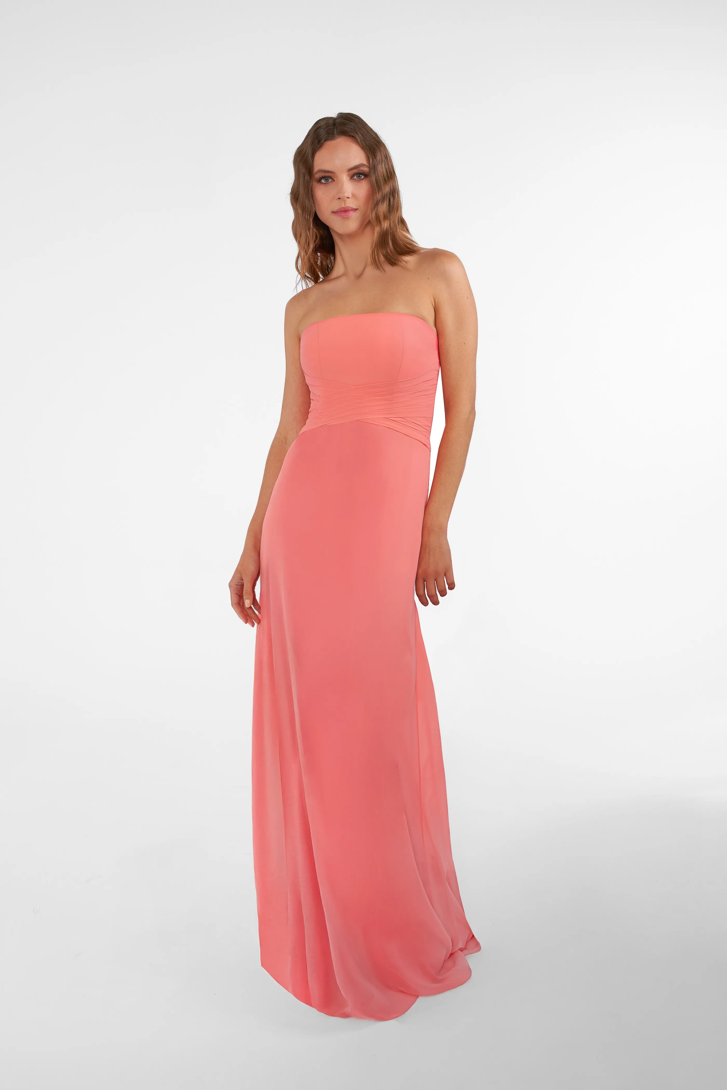 chinese dress ladies Danijela Cowl Neck Pearl Satin Maxi Dress Champagne– Selfie Leslie