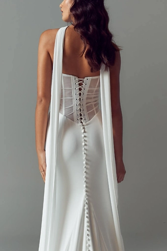 Evie Young Style #EY700 #5 backface vertical cropped thumbnail