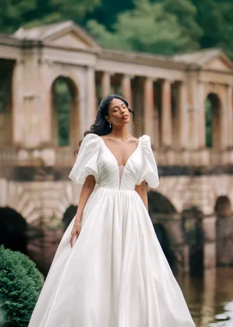 Bridgerton by Allure Bridals #BR1028 #7 frontface vertical cropped thumbnail