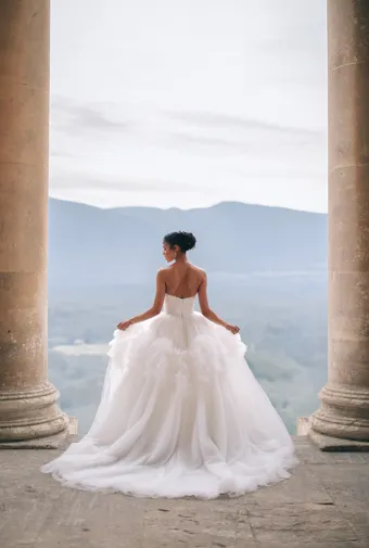 Bridgerton by Allure Bridals #BR1035 #3 backface vertical thumbnail