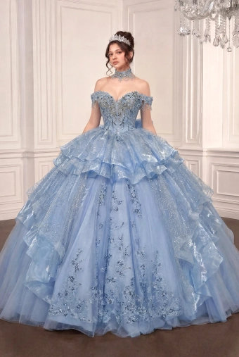 Ladivine by Cinderella Divine #15742 #2 Light Blue frontface vertical thumbnail