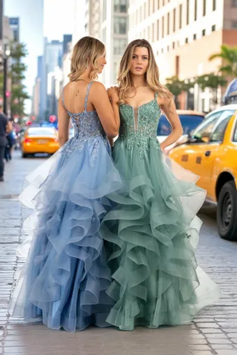 Azure Dress A10012 #1 default frontface backface vertical thumbnail