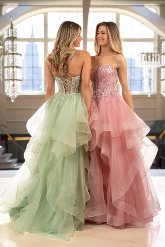 Azure Dress A10017 #1 default frontface backface vertical thumbnail