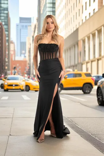 Azure Dress A10055 #0 default frontface vertical thumbnail