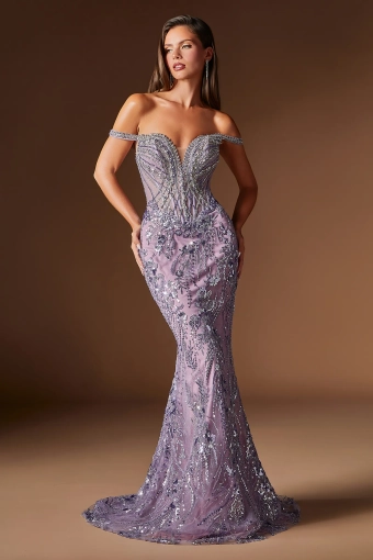 Ladivine by Cinderella Divine Style #CDS570 $2 English Violet frontface vertical thumbnail