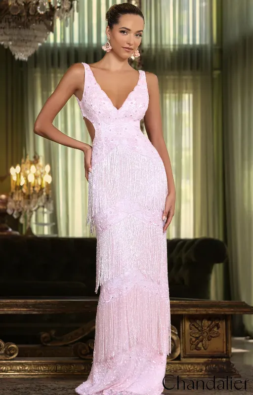 strapless open back dress Chandelier 30129 Dress main image 1