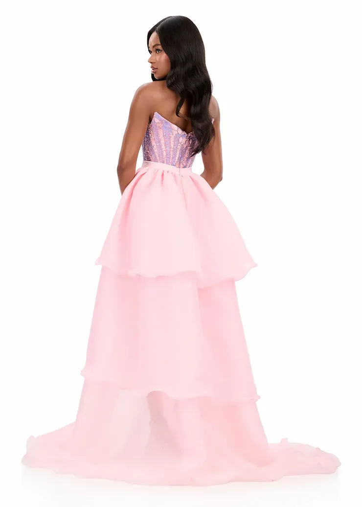 Ashley Lauren Style #12295 #9 backface vertical picture