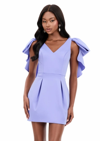 Ashley Lauren Style #4945 #0 default Periwinkle frontface vertical thumbnail